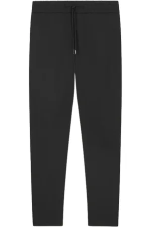 Dondup Spodnie, Mężczyzna, Czarny, W34, Nylon, Czarne Jogger Chino Spodnie