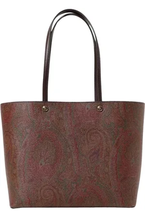 Etro Torebki, Kobieta, Wielobarwność, ONE SIZE, Żółta torba z nadrukiem Paisley