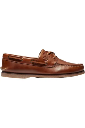 Timberland Buty, Mężczyzna, brązowy, 41 1/2 EU, Klasyczny Łódź Skórzany Mokasyn