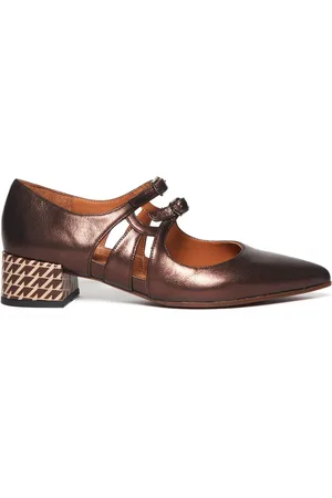 Chie Mihara Buty, Kobieta, brązowy, 36 1/2 EU, Brązowy Skórzany But Jersey