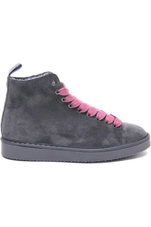 Panchic Buty, Kobieta, Szary, 40 EU, Zamsz, Szary Zamszowe Botki Damskie