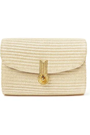 AMATO DANIELE Torebki, Kobieta, Beżowy, ONE SIZE, Stylowa Torba Queen Clutch