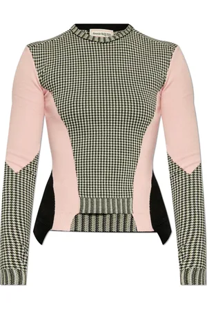 Alexander McQueen Swetry, Kobieta, Wielobarwność, S, Wzorzysty sweter
