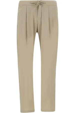 HERNO Spodnie, Mężczyzna, Beżowy, S, Nylon, Spodnie Nylon Maestro Chantilly