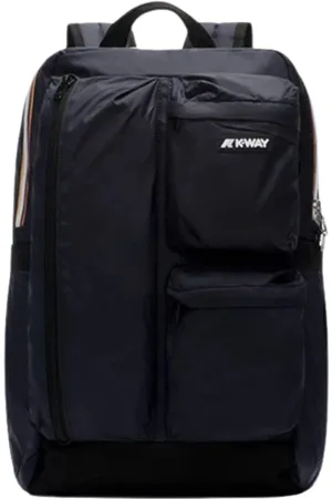 K-Way Torebki, Mężczyzna, Niebieski, ONE SIZE, Nylon, Funkcjonalny i kompaktowy plecak Ambert