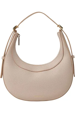 Coccinelle Torebki, Kobieta, Różowy, ONE SIZE, Zamsz, Zielona Mini Torebka Zamykanie na Zamek