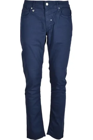 Antony Morato Spodnie, Mężczyzna, Niebieski, L, Denim, Slim Fit Stretch Denim Jeansy