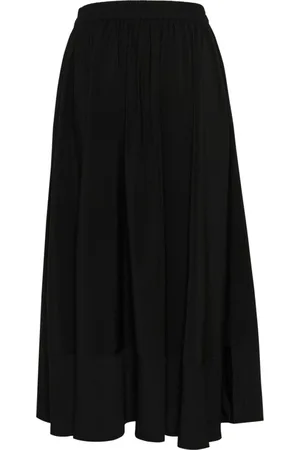 INWEAR Spódnice, Kobieta, Czarny, L, Klasyczna Czarna Spódnica Styl Fayeiw