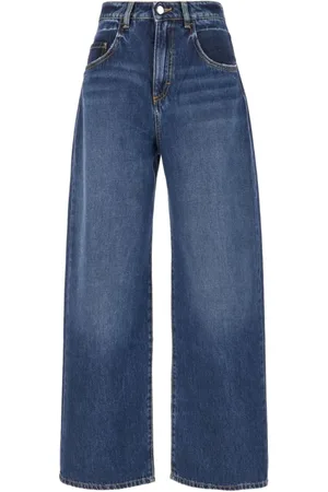 Icon Denim Jeansy, Kobieta, Niebieski, W27, Denim, Niebieskie Jeansyy z Klasycznym Stylem