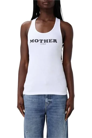 Stella McCartney Koszulki, Kobieta, Biały, M, Top z Graficznym Nadrukiem