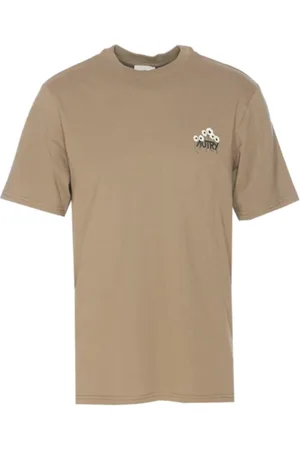 Autry Koszulki, Mężczyzna, Zielony, L, T-shirt z kwiatowym nadrukiem