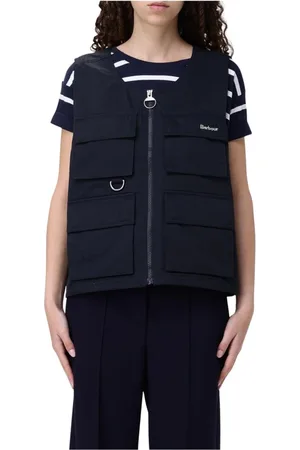 Barbour Kurtki, Kobieta, Niebieski, S, Niebieski Sweter Dla Kobiet