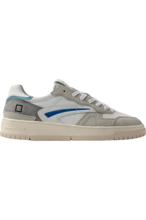 D.A.T.E. Buty, Mężczyzna, Wielobarwność, 44 EU, Białe/Szare Sneakers Torneo Pure Soft