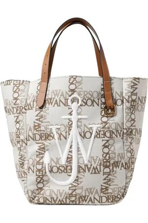 J.W.Anderson Torebki, Kobieta, brązowy, ONE SIZE, Stylowa Torba z Logo Kotwicy