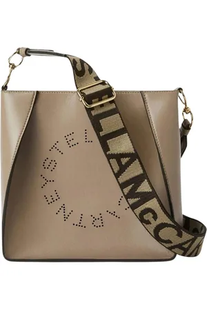 Stella McCartney Torebki, Kobieta, Beżowy, ONE SIZE, Elegancka Torba na Ramię w Beżu