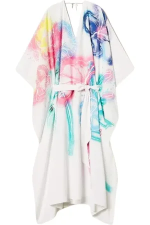 Twin-Set Sukienki, Kobieta, Wielobarwność, ONE SIZE, Długa Sukienka Fantazyjna dla Kobiet