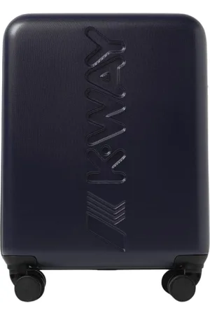 K-Way Walizki, Kobieta, Niebieski, ONE SIZE, Elegancki Pokrowiec Podróżny Z Wytłoczonym Logo
