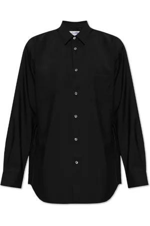 Comme des Garçons Koszule, Mężczyzna, Czarny, M, Bawełna, Koszula z kieszenią