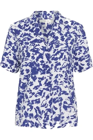 INWEAR Bluzki, Kobieta, Niebieski, L, Artystyczna Shadow Bluzka