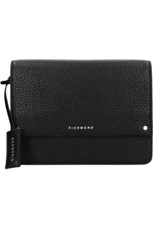 John Richmond Torebki, Kobieta, Czarny, ONE SIZE, Czarna Torebka na Ramię