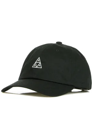 Huf Akcesoria, Mężczyzna, Czarny, ONE SIZE, Czarna Czapka Z Daszkiem Essential