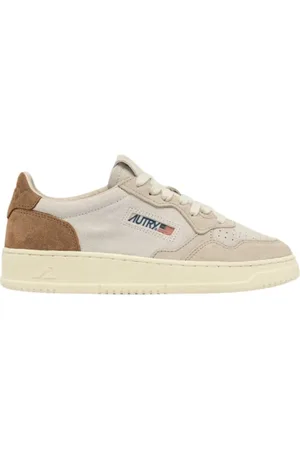 Autry Buty, Mężczyzna, Wielobarwność, 41 EU, Skóra, Medalist Low Suede Sneakers