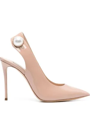 Casadei Buty, Kobieta, Beżowy, 36 1/2 EU, Tiffany T. Eleganckie Czarne Obcasy