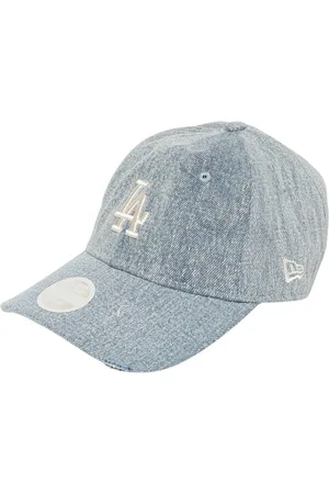 New Era Akcesoria, Kobieta, Niebieski, ONE SIZE, Czapka Dżinsowa dla Kobiet