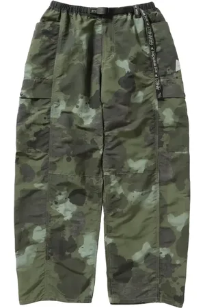 Gramicci Spodnie, Mężczyzna, Zielony, M, Nylon, Spodnie Ripstop Voyager Pant Camo