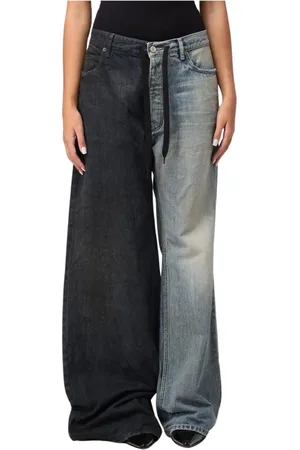 Balenciaga Jeansy, Kobieta, Wielobarwność, M, Denim, Wielokolorowe dżinsy Two Tone