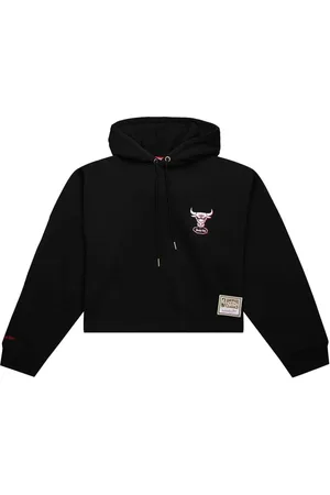 Mitchell & Ness Bluzy, Kobieta, Czarny, S, Chicago Bulls Damska Bluza
