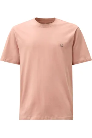 C.P. Company Koszulki, Mężczyzna, Różowy, L, Jersey Back Goggle T-Shirt Misty Rose