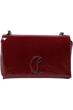 Christian Louboutin Torebki, Kobieta, brązowy, ONE SIZE, Brązowa Skórzana Torba na Ramię