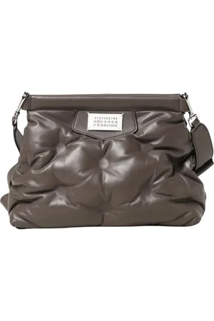 Maison Margiela Torebki, Kobieta, brązowy, ONE SIZE, Luksusowa Torba z Pikowanym Materiałem