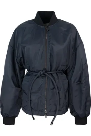 Sportmax Kurtki, Kobieta, Czarny, 2XS, Len, Czarne Płaszcze z Szczegółami z Wełny