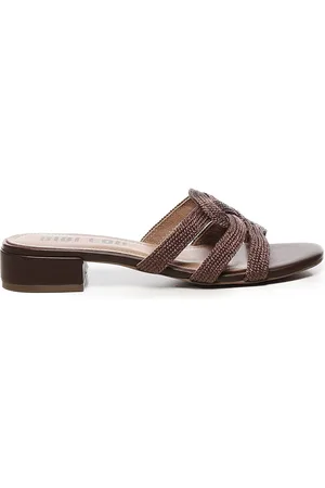 Bibi Lou Buty, Kobieta, brązowy, 38 EU, Brązowe Sandały na Bloku