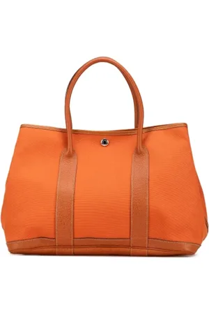 Hermès Pre-owned, Kobieta, Pomarańczowy, ONE SIZE, Skóra, Pre-owned Canvas totes