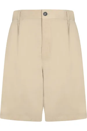 Emporio Armani Szorty, Mężczyzna, Beżowy, M, Szorty Bermuda z Lyocellu, Zapięcie na Guzik