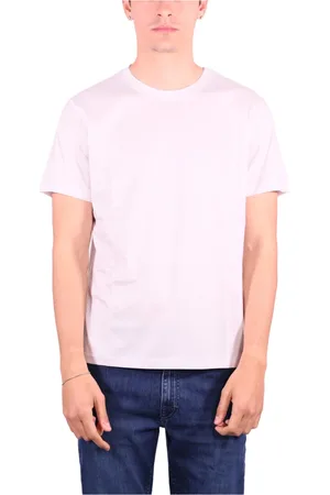 KANGRA CASHMERE Koszulki, Mężczyzna, Biały, L, Białe T-shirty i Pola z bawełny-modalu
