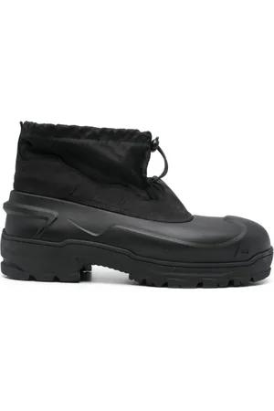 ROA Buty, Mężczyzna, Czarny, 41 EU, Czarne gumowe niskie buty