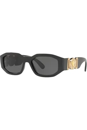 VERSACE Akcesoria, unisex, Czarny, 53 MM, Ve 4361 Gb 187 Okulary