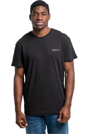 Tommy Hilfiger Koszulki, Mężczyzna, Czarny, XL, Bawełna, Czarna Koszulka z Logo z Bawełny