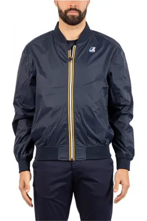 K-Way Kurtki, Mężczyzna, Niebieski, 2XL, Męska Kurtka Lekka