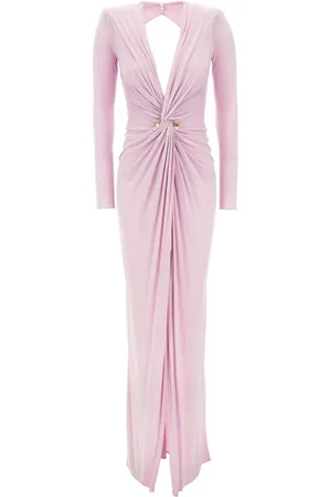 Elisabetta Franchi Sukienki, Kobieta, Różowy, L, Sukienka Red Carpet