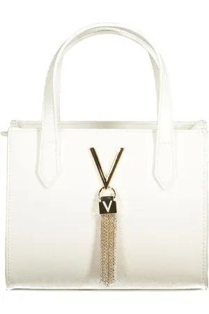 Valentino by Mario Valentino Torebki, Kobieta, Biały, ONE SIZE, Len, Biała torebka damska z polietylenu