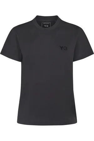 Y-3 Koszulki, Kobieta, Czarny, M, Stylowe koszulki i pola