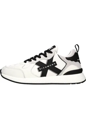 John Richmond Buty, Mężczyzna, Biały, 44 EU, Zamsz, Sneakers Białe