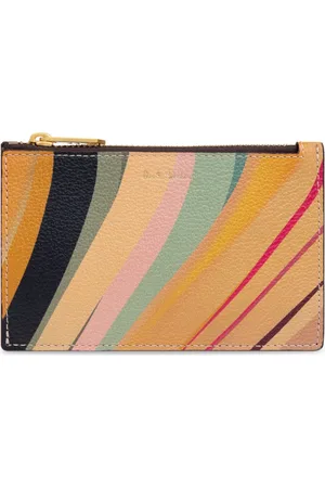 Paul Smith Akcesoria, Kobieta, Wielobarwność, ONE SIZE, Skóra, Portfel z logo