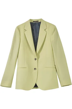 Paul Smith Kurtki, Kobieta, Zielony, M, Wełna, Kwasowozielony marynarka wełniana