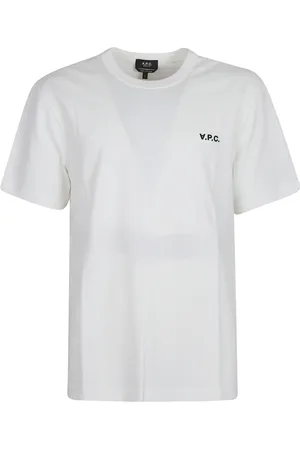 A.P.C. Koszulki, Mężczyzna, Biały, M, Petit VPC T-Shirt